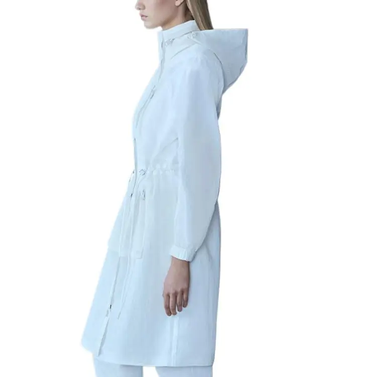 MACKAGE SS25 Trench Coat Women's White-2