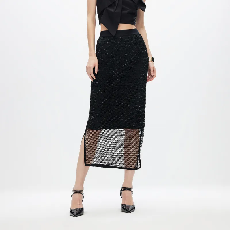 ONLY Denim Long Skirts Women's-6