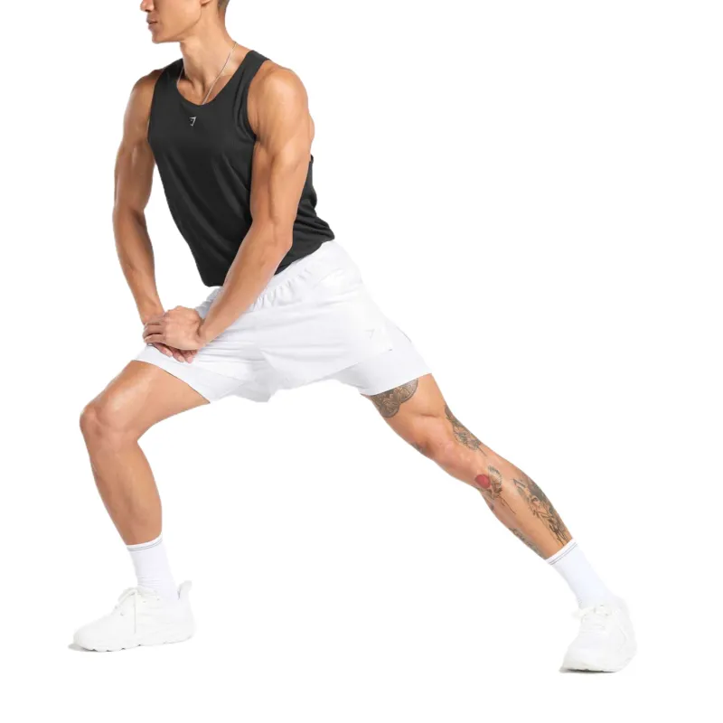 GYMSHARK Running 2 In 1 Shorts Sports Shorts Men's-19