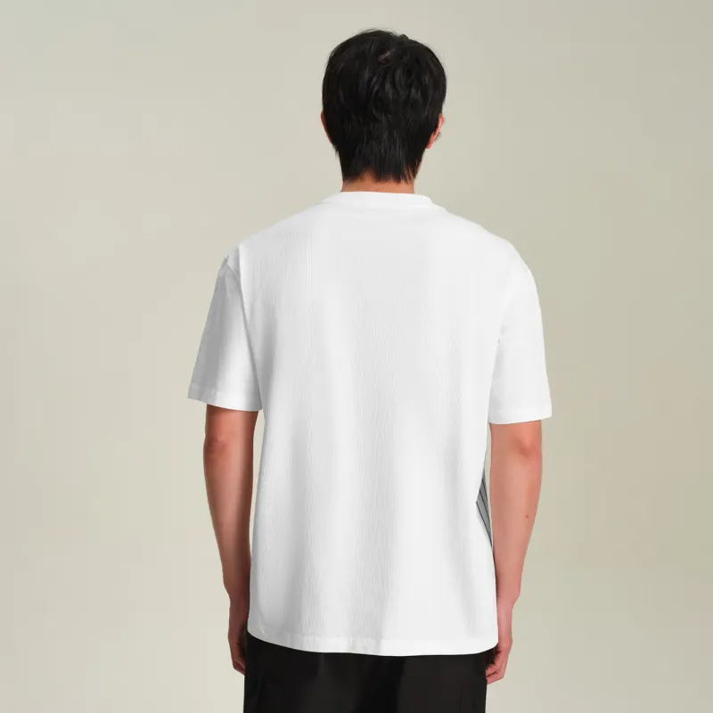 HLA T Shirt Men's Ecru Trim With BT-2