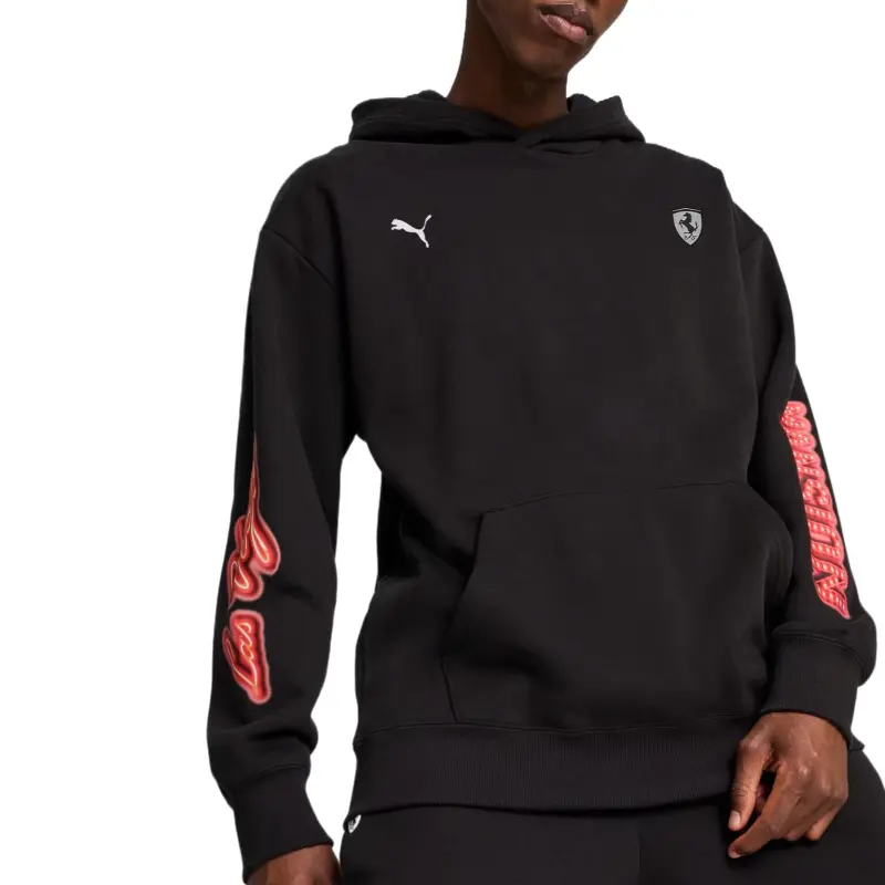 PUMA Scuderia Ferrari Race Sweatshirt Men's Black-2