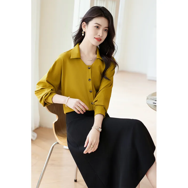 Like The Age Of Water SS25 Long Sleeved Dress Women's Green-1