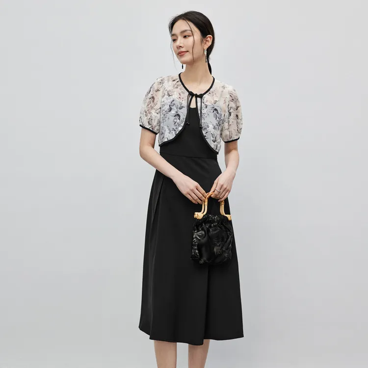 SENTUBILA Two Piece Skirt Sets Women's-4