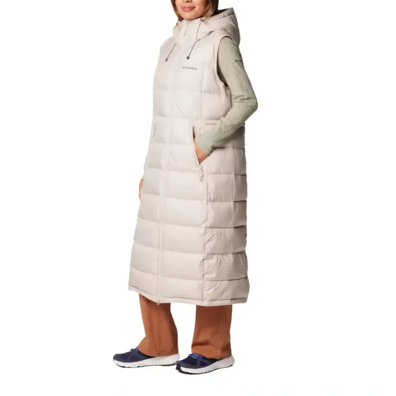 Columbia Pike Lake Vest Women's Dark Stone Colors-3