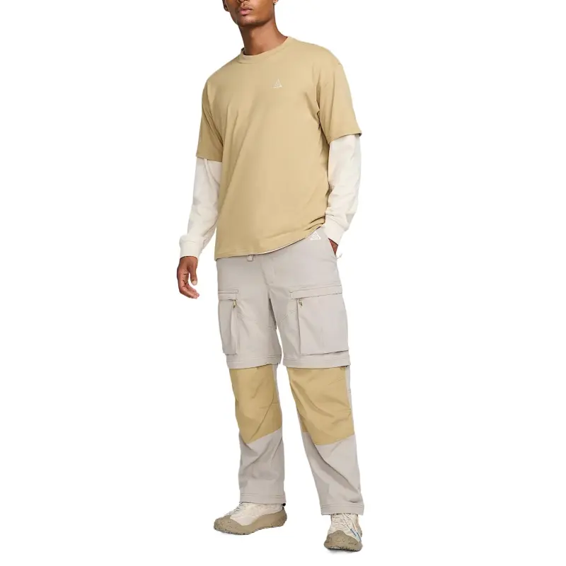 Nike Smith Summit Cargo Cordura Cargo Pants Men's Preppy Gray/Parachute Beige/Peak White-3