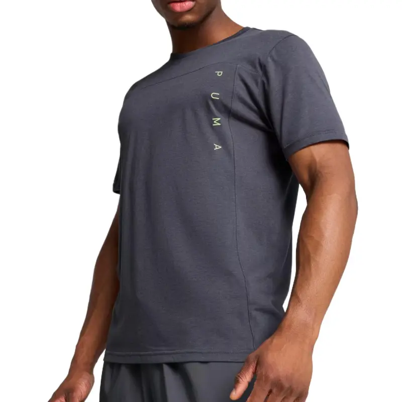 PUMA TRIBLENDDRYCELL TAD TECH T-Shirt Men's Gray-2
