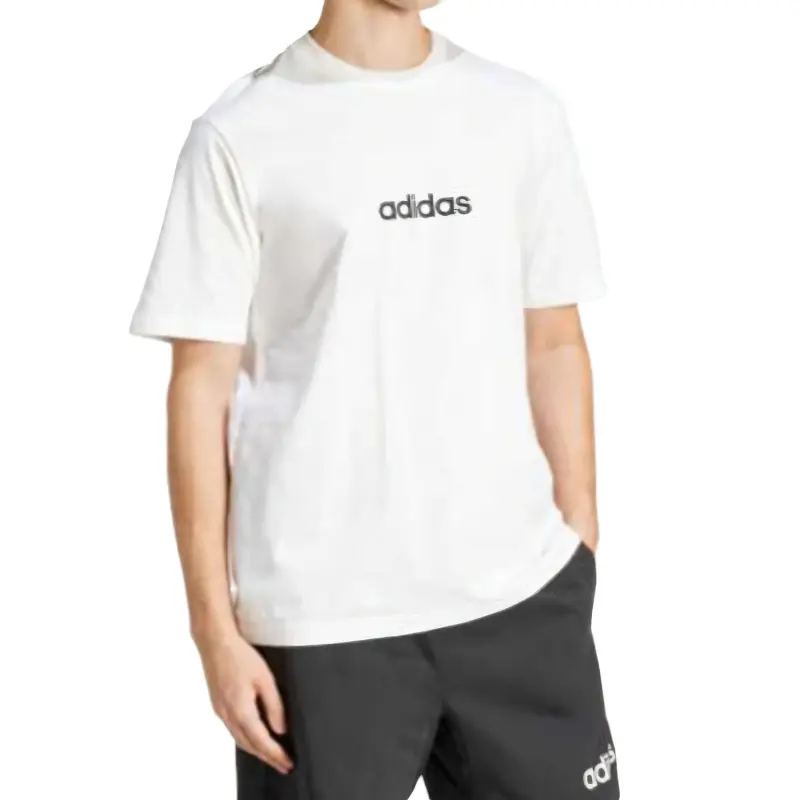 Adidas Essentials Linear Single Jersey Tee-3