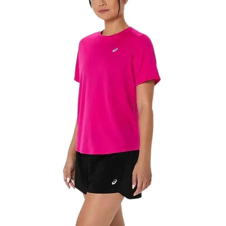 Asics SILVER Regular T Shirt Women's Pink-2