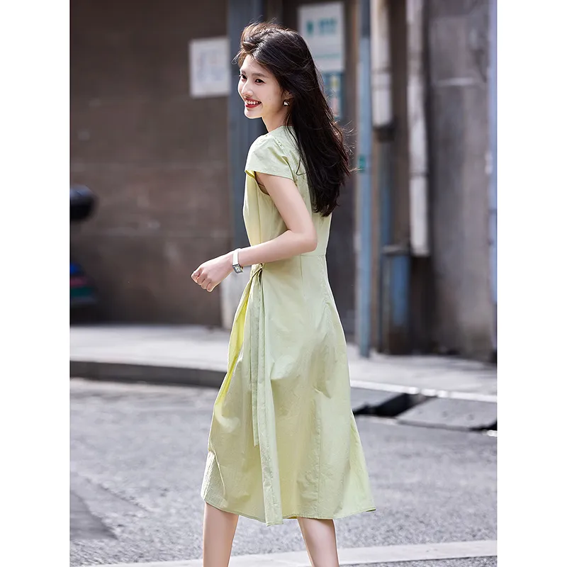 A Paradise For Awakening Short Sleeved Dress Women's-4