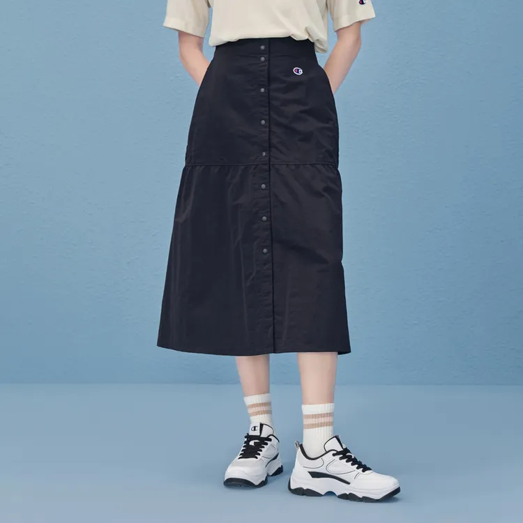 Champion Black Edition Casual Long Skirts Women's-7