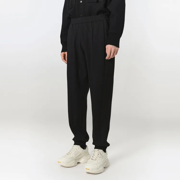 CROQUIS Casual Pants Unisex 001 Jet Black-3