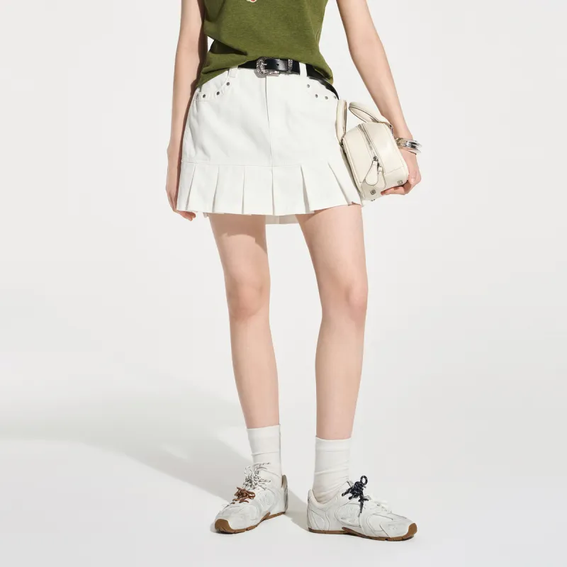 Bethine Casual Short Skirts Women's-11