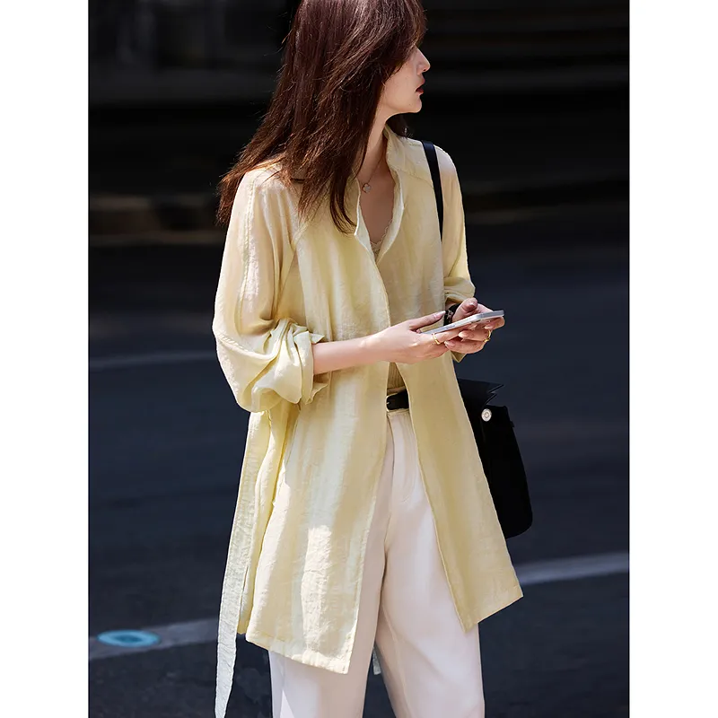 A Paradise For Awakening Trench Coat Women's-1