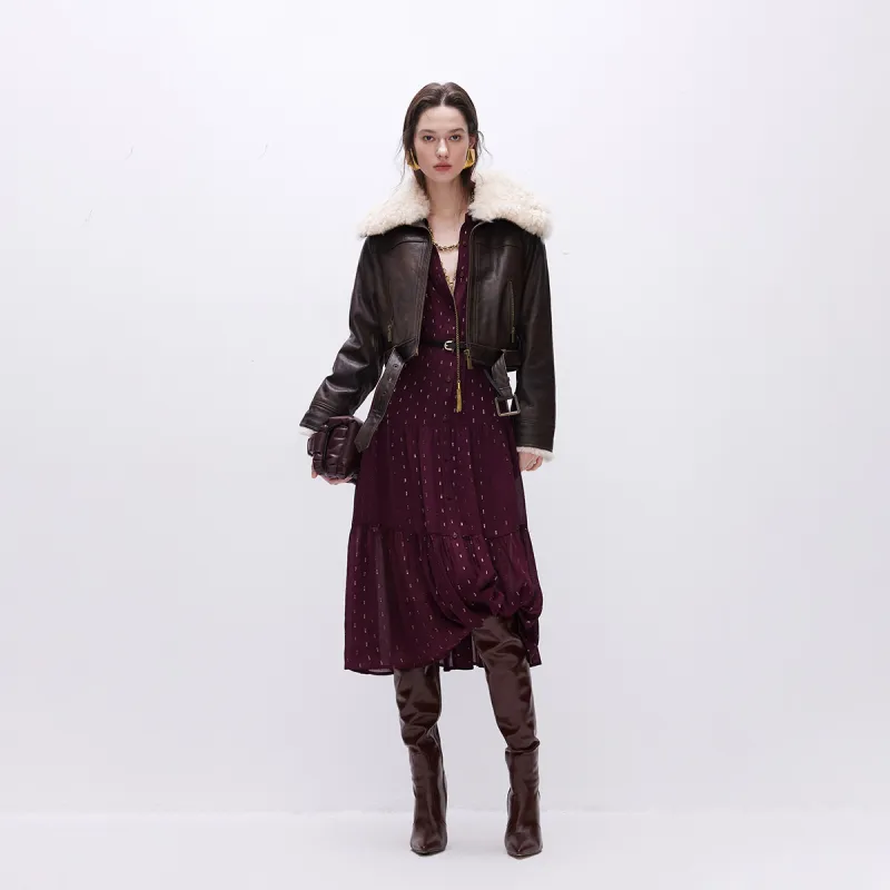ONLY Long Sleeved Dresses Women's-3