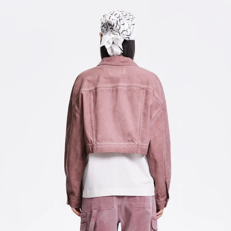 ONLY Cropped Coats Women's E15 Melancholy Pink-2