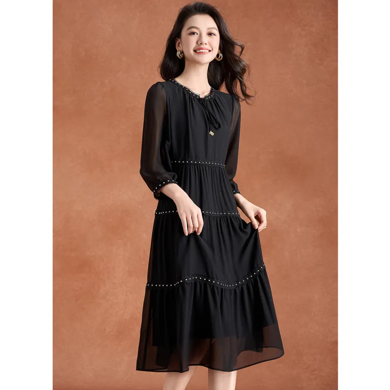 Mylan Long Sleeved Dress Loose Fit Women's-6
