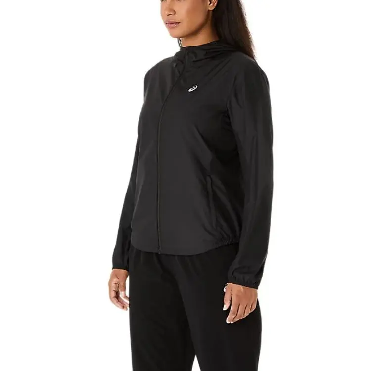 Asics SILVER Jackets & Coats Women's Black-2
