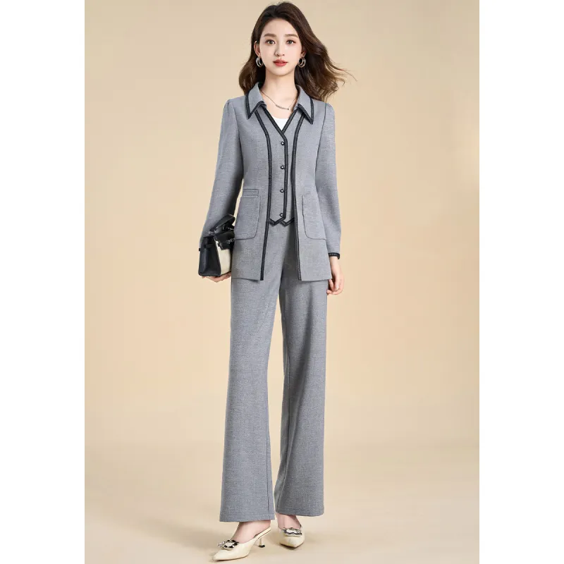 Mylan Casual Suit Women's Gray Collection Brand, Stay Updated With Event Alerts-1