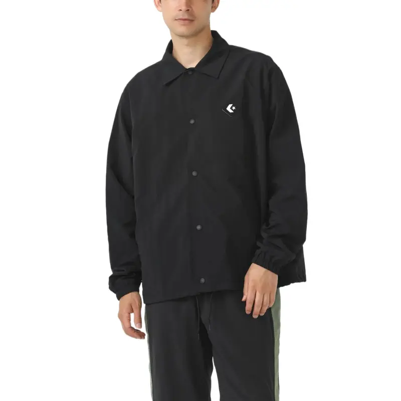 Converse COACHES JACKET Men's Black-2