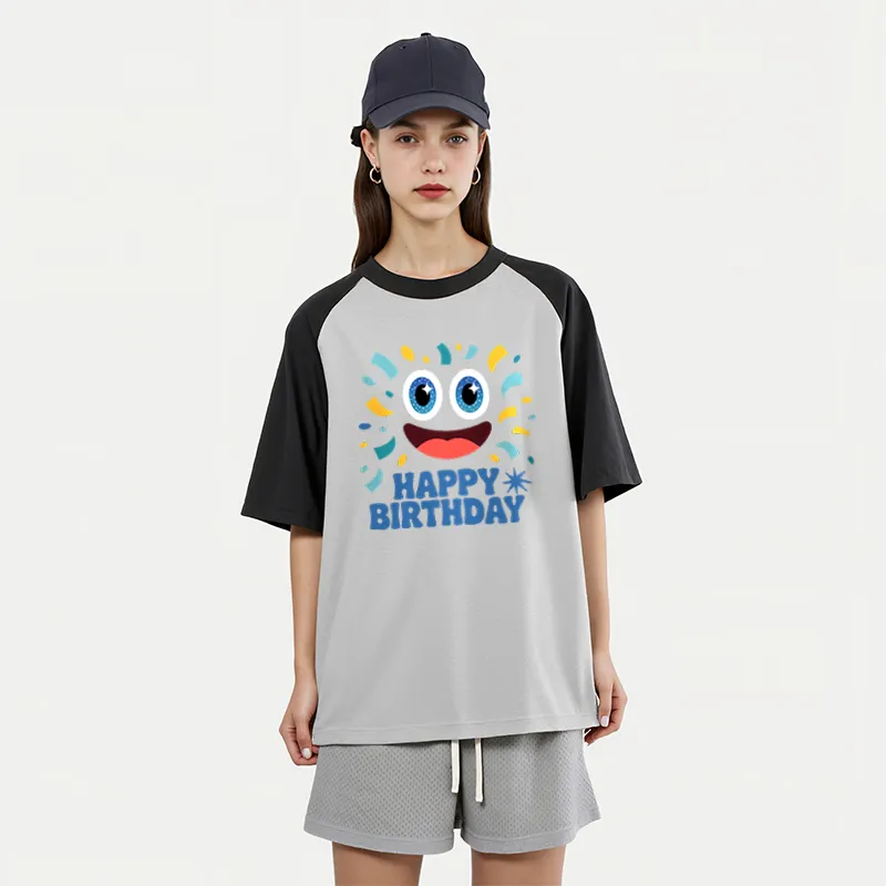 FAIRWHALE Raglan Sleeve T Shirt Women's-2