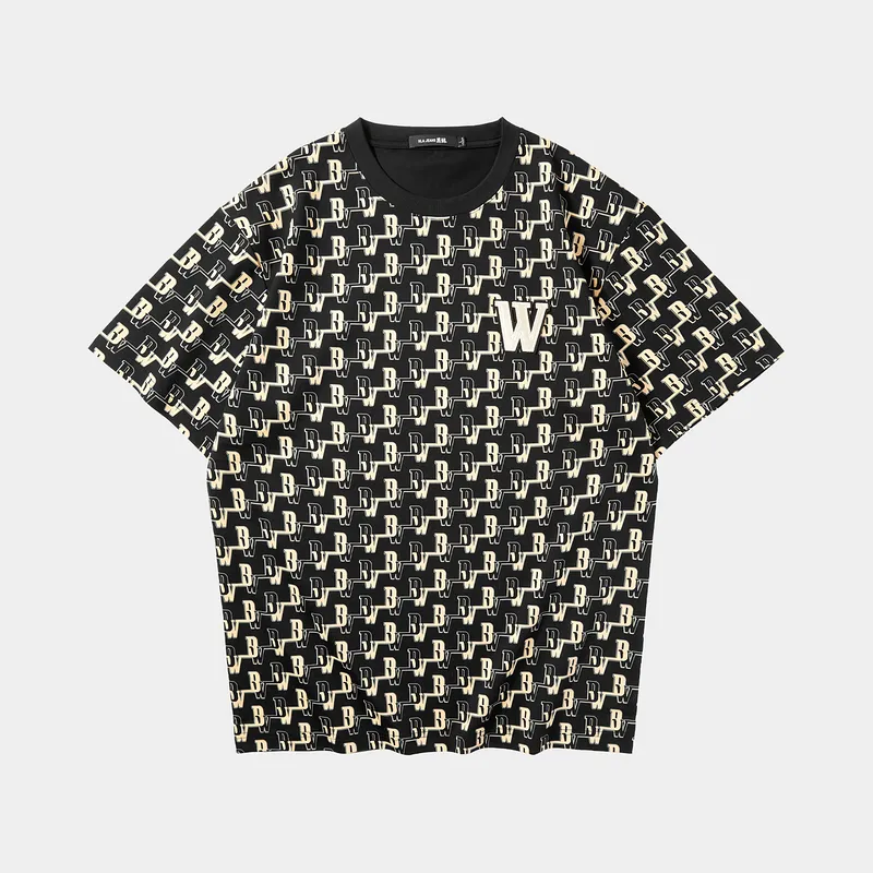 HLA JEANS T Shirt Men's Black E8-2