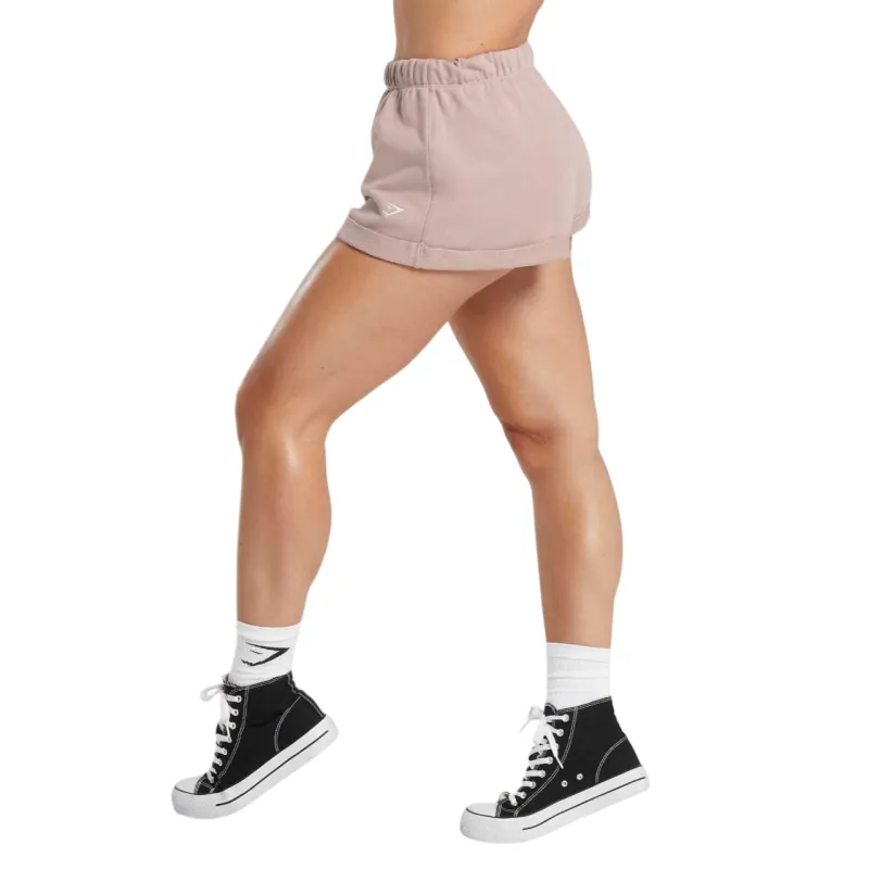 GYMSHARK Sports Shorts Women's Stone Pink-2