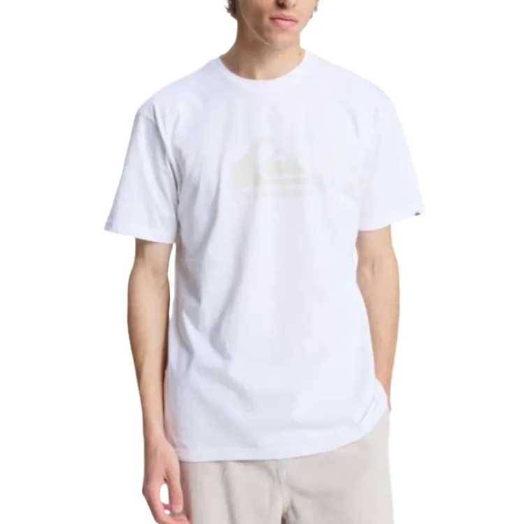 Quiksilver T Shirts Men White-2