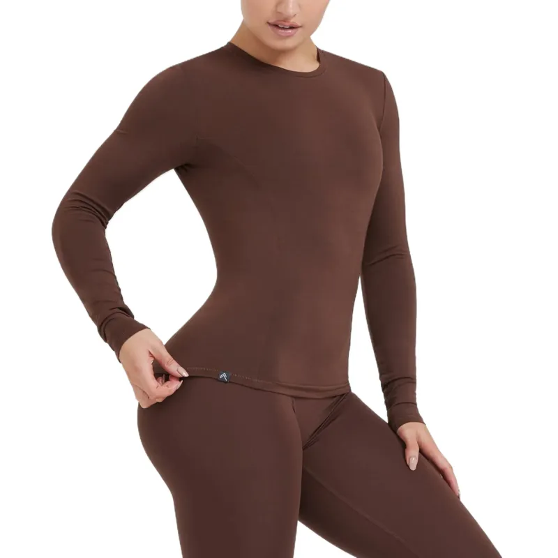 ONER ACTIVE Workout Clothing Women's Brown-2