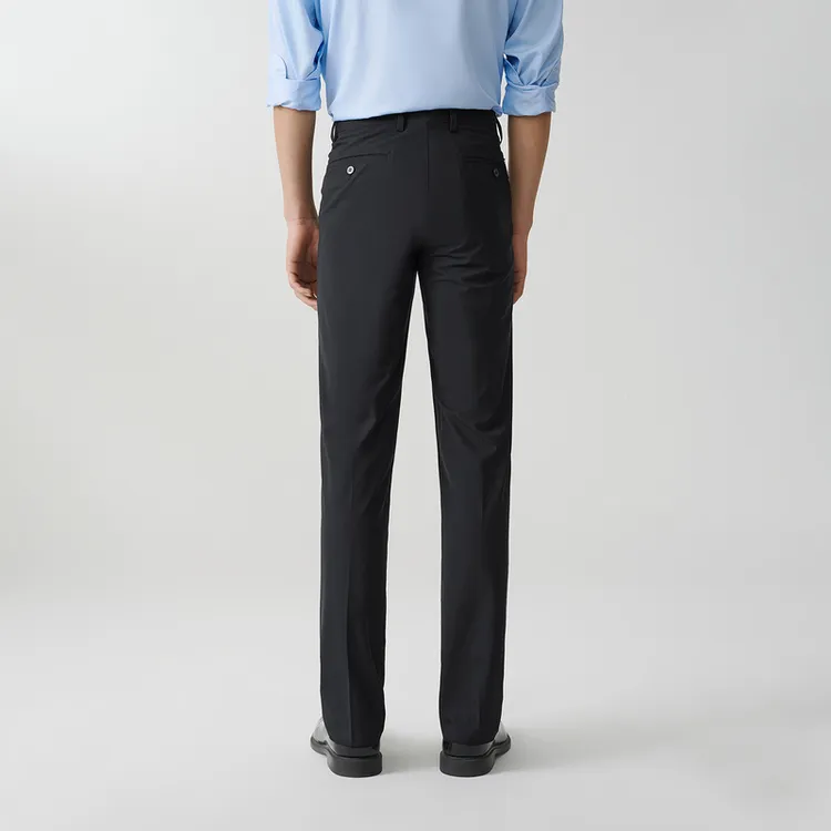 HLA Suit Trousers Men Cooling Navy Blue 06-2