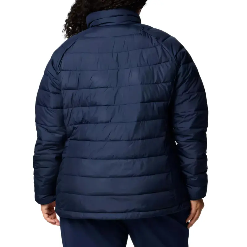 Columbia Powder Lite 2Omni-Heat Omni-Shield Thermarator Jackets Coats Women's Marine Blue-1