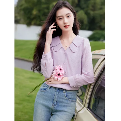 Like The Age Of Water Sweatshirt Women's Purple