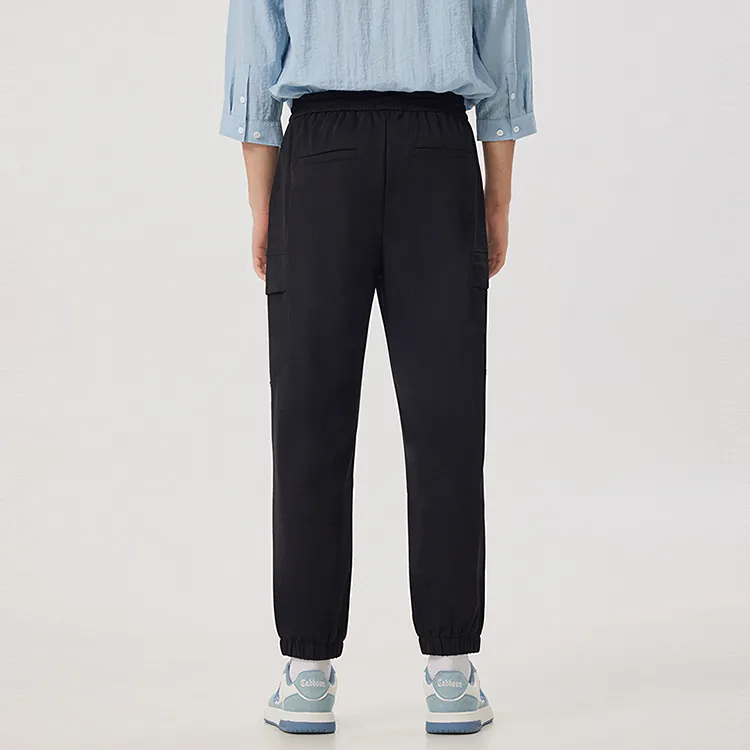 Cabbeen Knitted Sports Pants Men's-3