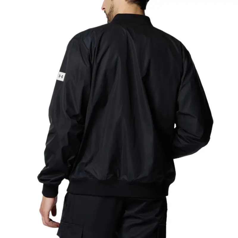 Under Armour SS25 Jacket Men's Black/White Quartz 001-3