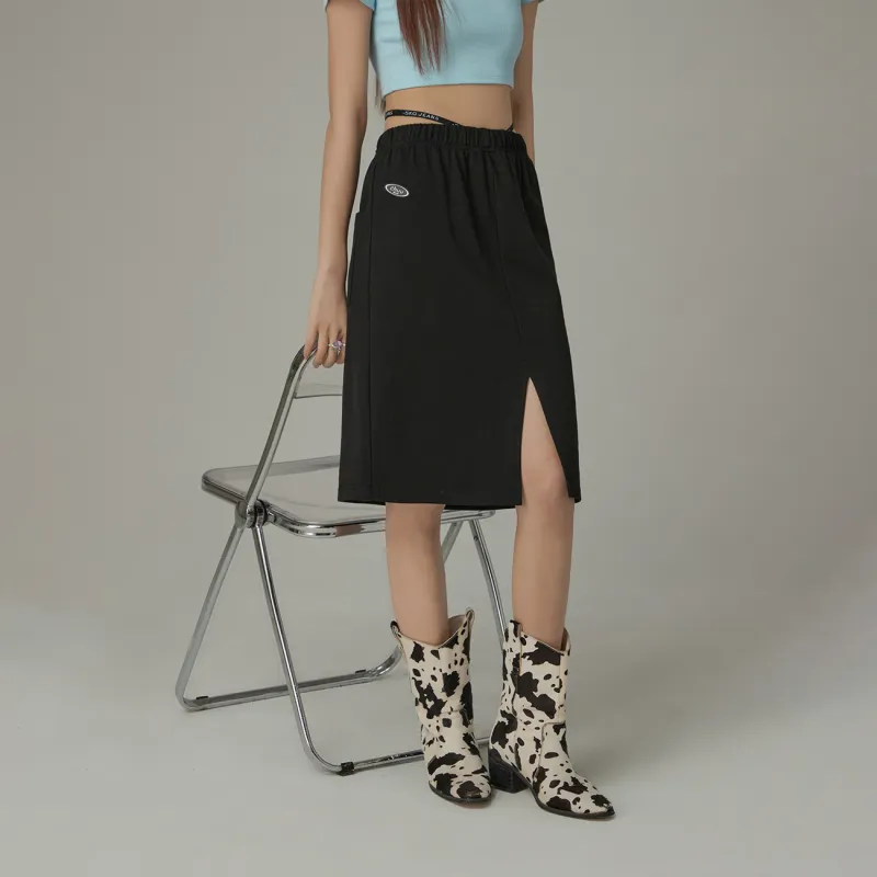CHUU Casual Long Skirts Women's-5