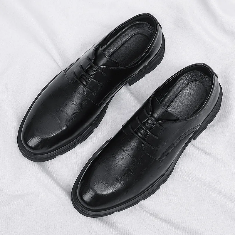 EGCHI Dress Shoes Unisex Low Top-2