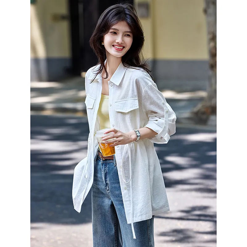 A Paradise For Awakening Trench Coat Women's-2