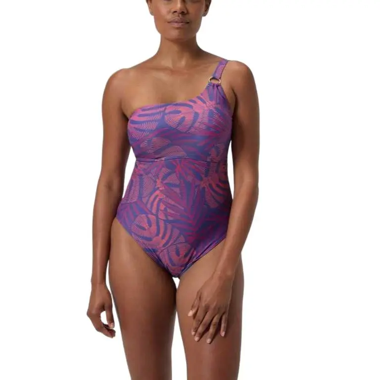 Speedo One piece Swimsuit Women's Pink Orange-4