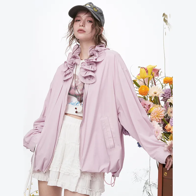 ELF SACK Cropped Coats Women's-8