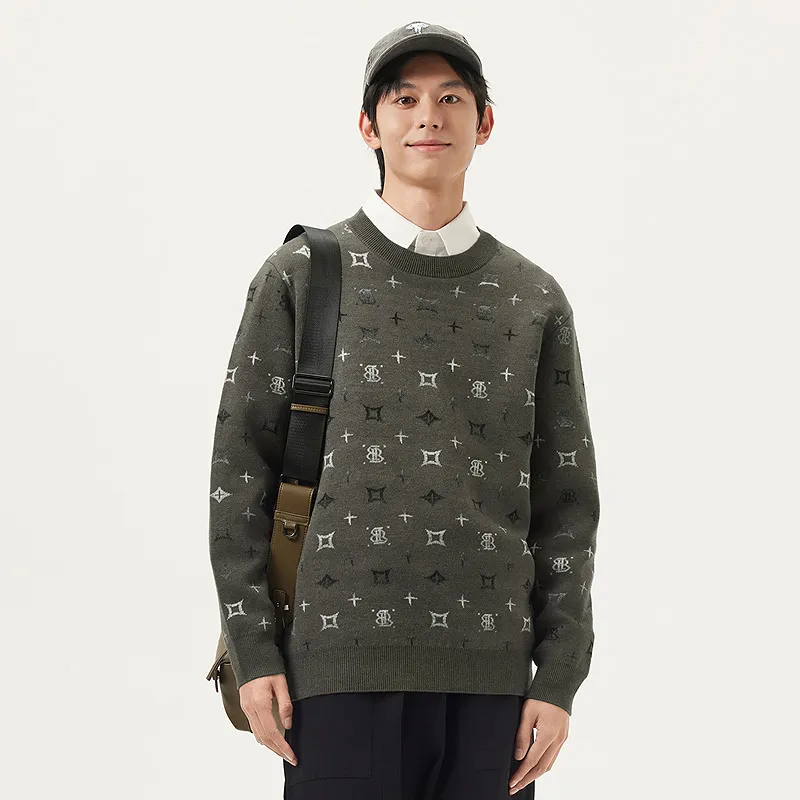 Gxg Jeans Knitwear Men Green-2