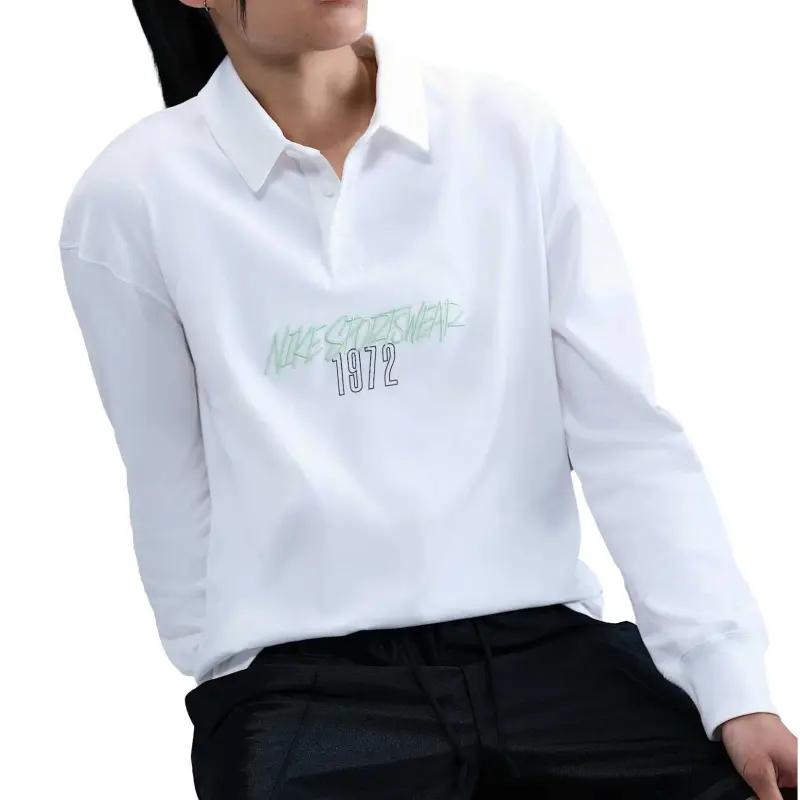 Nike Sportswear Essentials Series Polo Shirt Women's White-2