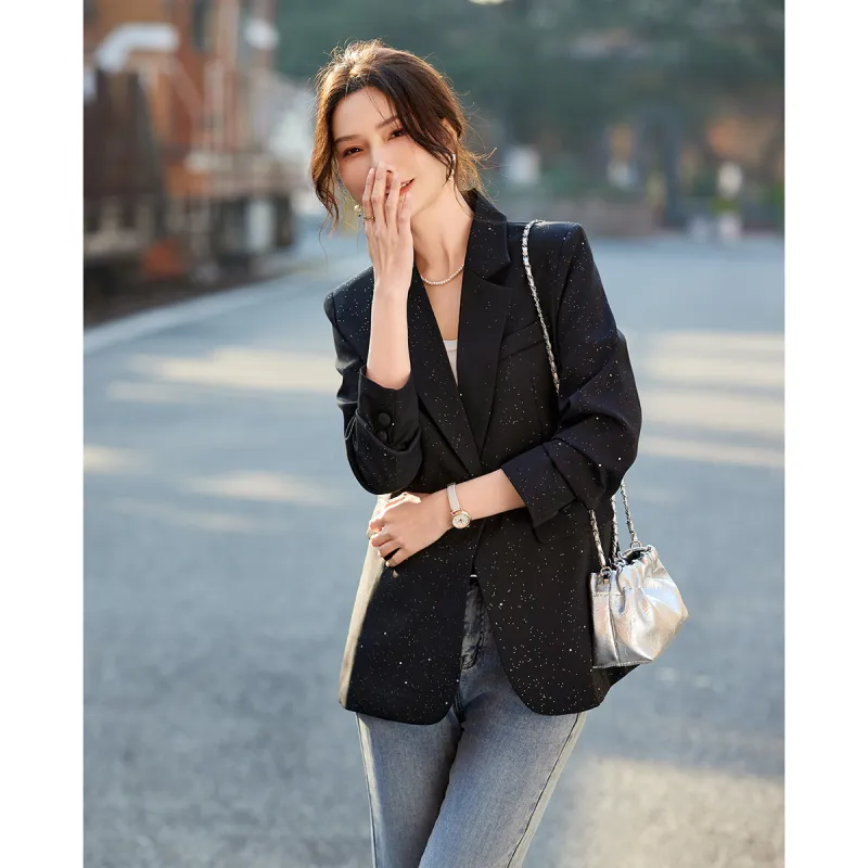 TERRE BLEUE Business Suit Women's Black-5