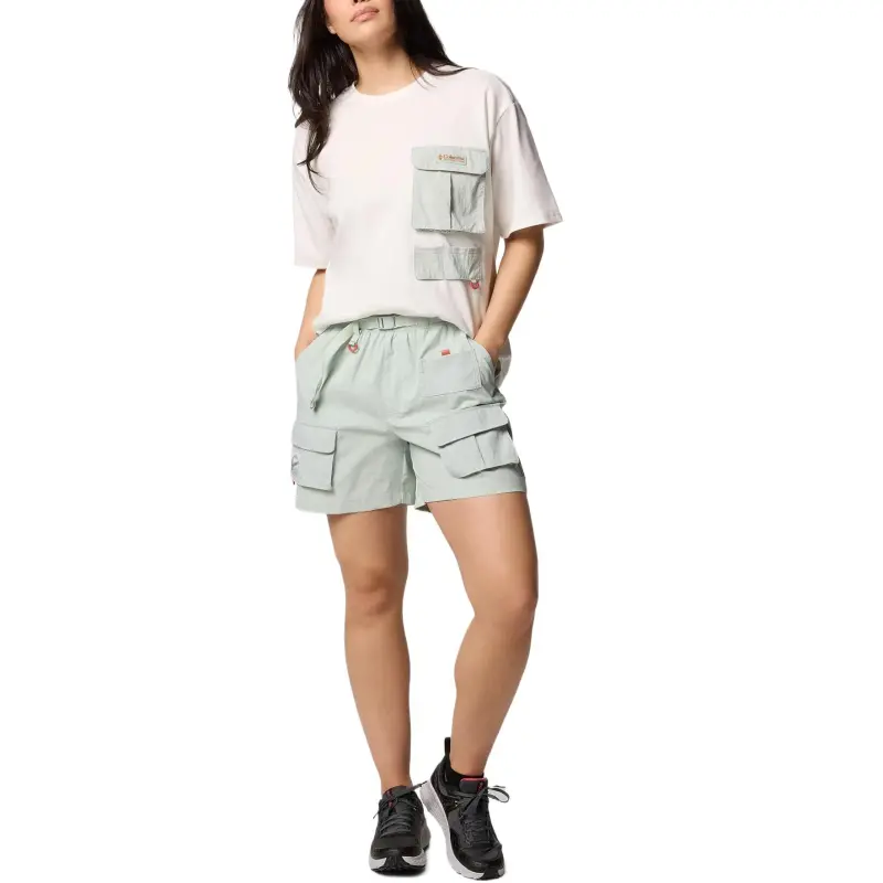 Columbia Public Cove Beach Casual Shorts Unisex Cool Green-8