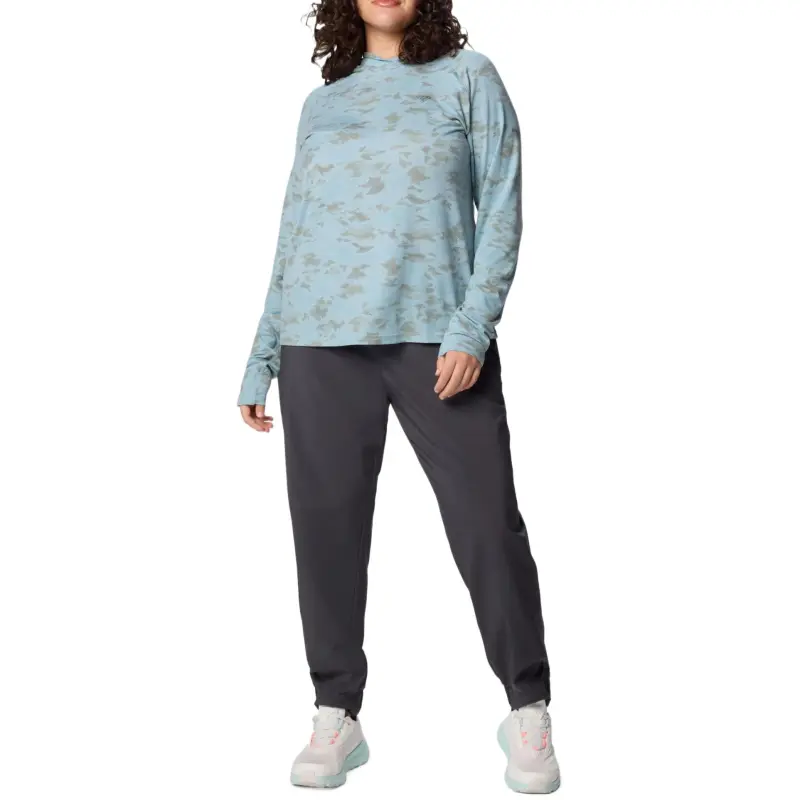 Columbia PFG Uncharted Sweatshirt Women's Blue-3