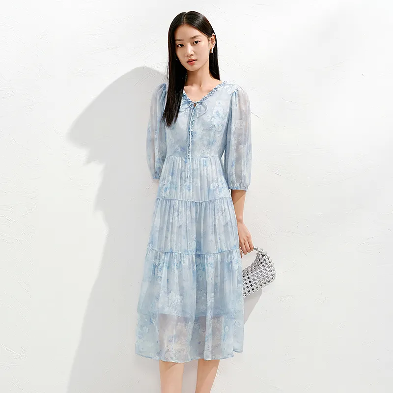 JZ. ANNAKRO Long Sleeved Dress Women's-2
