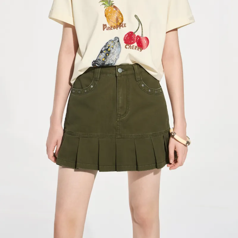 Bethine Casual Short Skirts Women's-7