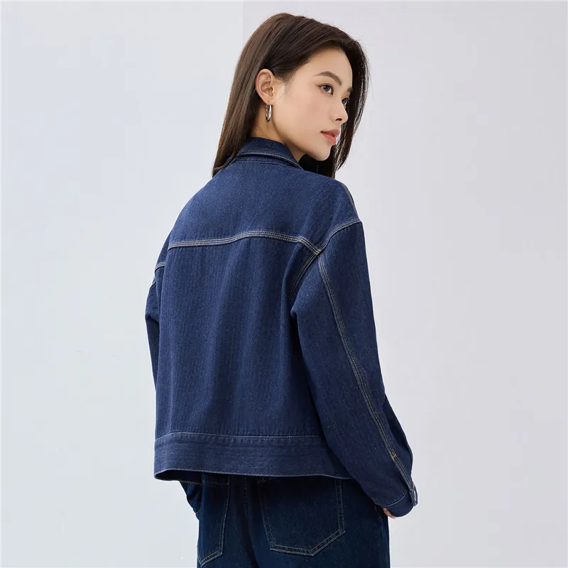 UNIQLO Denim Jackets Women's-13