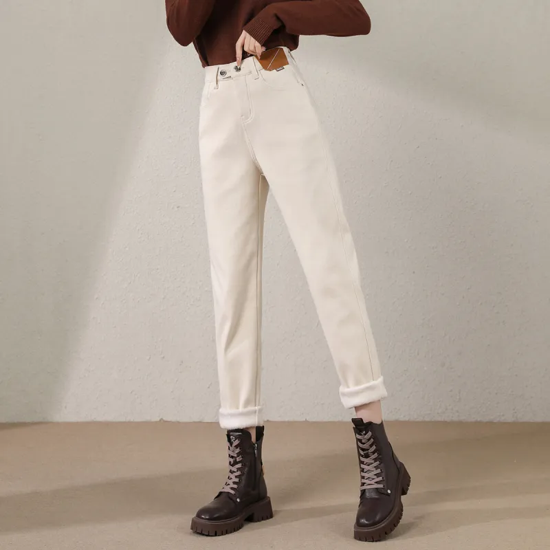 TERRE BLEUE Fall Winter Jeans Loose Fit Women's-1