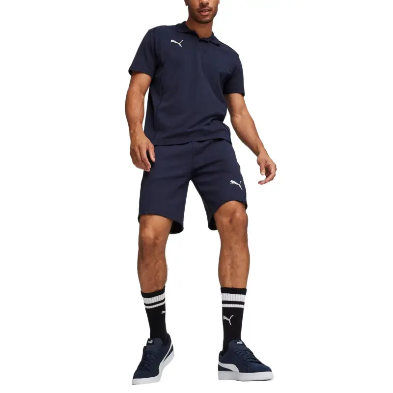 PUMA Soccer Bottom Men's Marine Blue-4