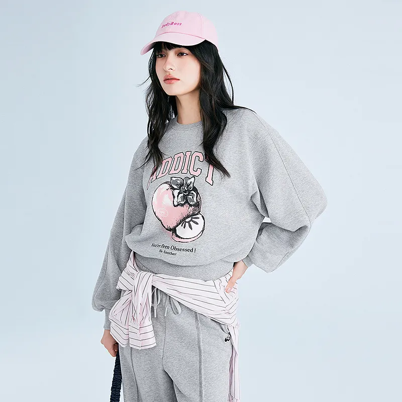 LEDIN Sweatshirt Women's Tin Gray-4