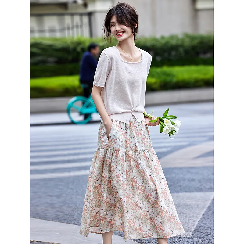 A Paradise For Awakening Skirt Set Women's-6